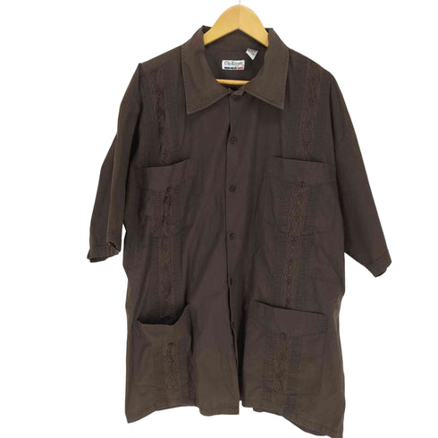 chic elegant キューバシャツ メンズ 5XL