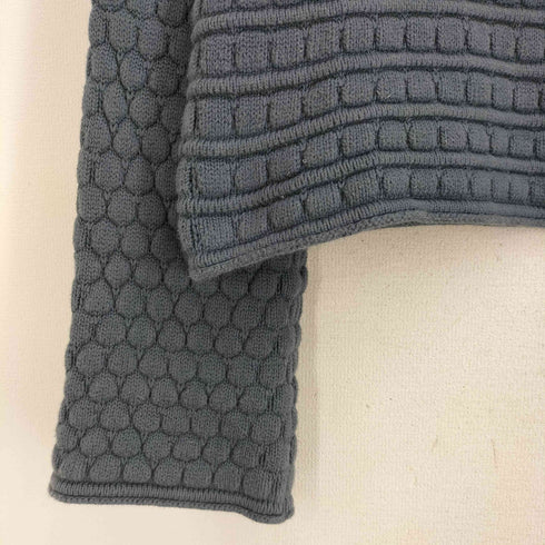 シーバイクロエ SEE BY CHLOE ブロック編み ボートネック クロップド コットンニット レディース import:S