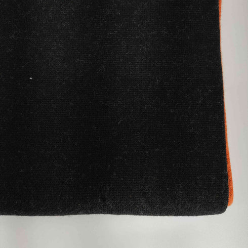 ヘロンプレストン HERON PRESTON Fringed Logo Scarf バイカラー ロゴ マフラー メンズ