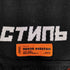 ヘロンプレストン HERON PRESTON Fringed Logo Scarf バイカラー ロゴ マフラー メンズ