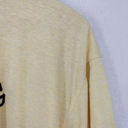 フロントプリントクルーネックTシャツ メンズ