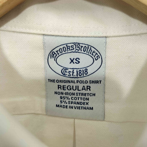 ブルックスブラザーズ BROOKS BROTHERS ノンアイロン ストレッチオックスフォード GFロゴ スポーツシャツ Regular Fit メンズ import:XS