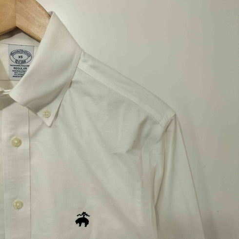 ブルックスブラザーズ BROOKS BROTHERS ノンアイロン ストレッチオックスフォード GFロゴ スポーツシャツ Regular Fit メンズ import:XS