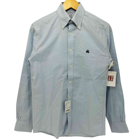 ブルックスブラザーズ BROOKS BROTHERS ストレッチオックスフォード GFロゴ スポーツシャツ Regular Fit メンズ import:XS