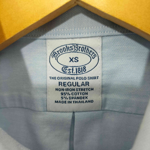ブルックスブラザーズ BROOKS BROTHERS ストレッチオックスフォード GFロゴ スポーツシャツ Regular Fit メンズ import:XS