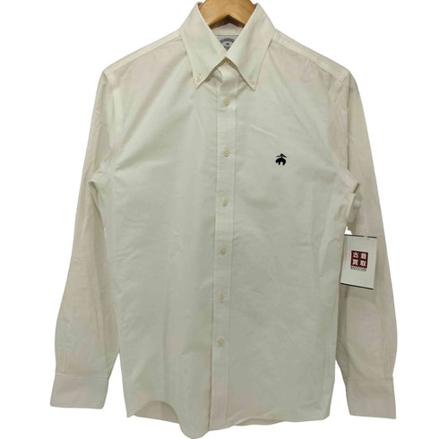 ブルックスブラザーズ BROOKS BROTHERS ノンアイロン ストレッチオックスフォード GFロゴ スポーツシャツ Regular Fit メンズ import:XS