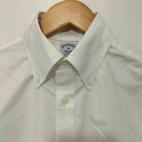 ブルックスブラザーズ BROOKS BROTHERS ノンアイロン ストレッチオックスフォード GFロゴ スポーツシャツ Regular Fit メンズ import:XS