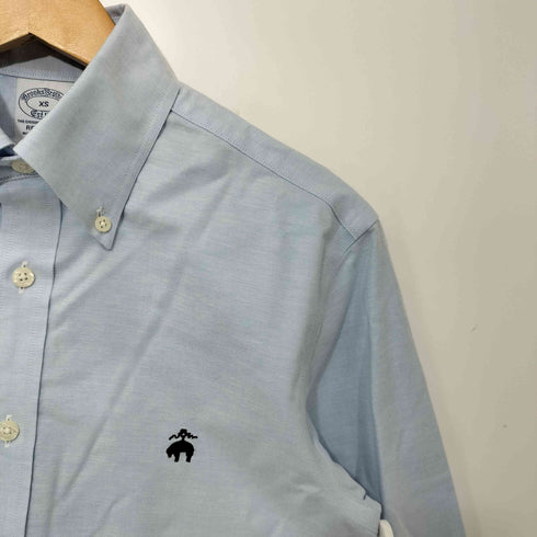 ブルックスブラザーズ BROOKS BROTHERS ストレッチオックスフォード GFロゴ スポーツシャツ Regular Fit メンズ import:XS
