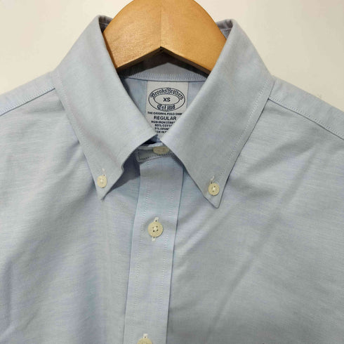 ブルックスブラザーズ BROOKS BROTHERS ストレッチオックスフォード GFロゴ スポーツシャツ Regular Fit メンズ import:XS