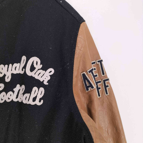 フランクリンマーシャル FRANKLIN&MARSHALL レザー切替刺繍ワッペンデザインスタジャン メンズ JPN:L