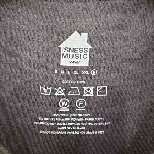 イズネス is-ness ISNESS MUSIC WAKE別注 S/S TEE SAP メンズ FREE