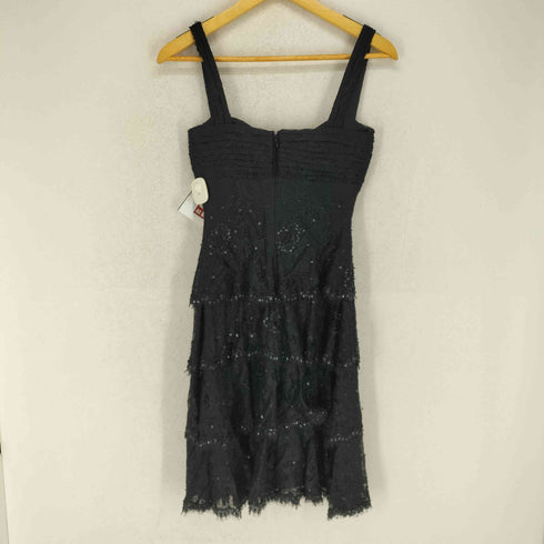 タダシショウジ TADASHI SHOJI レーススパンコールキャミワンピース レディース MN