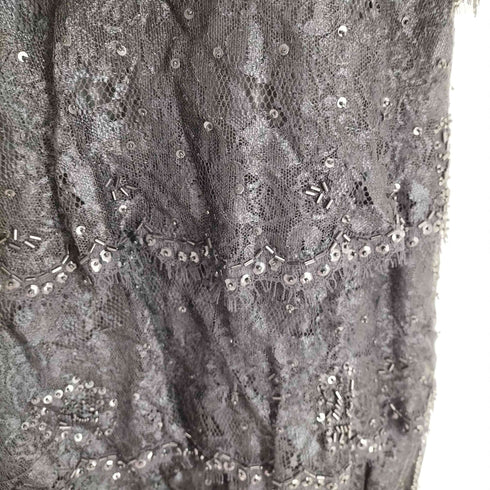 タダシショウジ TADASHI SHOJI レーススパンコールキャミワンピース レディース MN