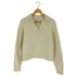 ユニクロ UNIQLO スムースコットンリラックスポロセーター レディース JPN:M