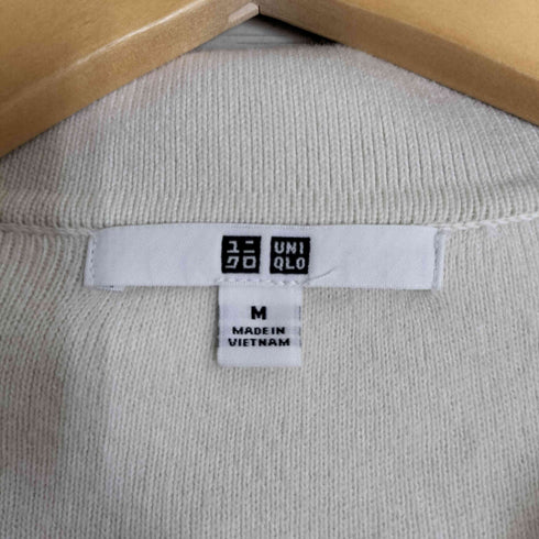 ユニクロ UNIQLO スムースコットンリラックスポロセーター レディース JPN:M