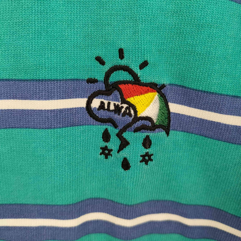 オールウェイズ ALWAYTH Boder Tee ボーダーTシャツ メンズ JPN:M