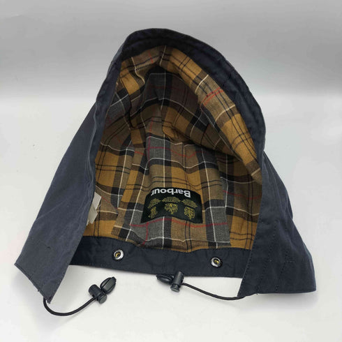 バブアー Barbour 21AW WAX COTTON HOOD ワックス コットン フード 裏地 ハウスチェック メンズ ONE SIZE