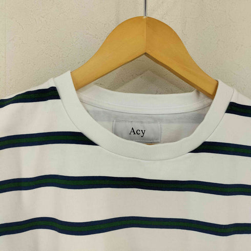 Acy 23SS BORDER TEE ボーダーTシャツ メンズ JPN:2