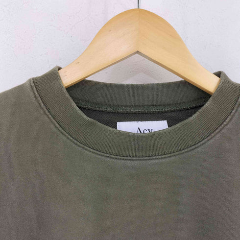 Acy GARMENT DYE CREW NECK SWEAT / KHAKI ドメスティック メンズ JPN:3