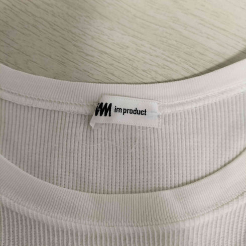 アイムプロダクトイッセイミヤケ im product ISSEY MIYAKE ロゴパッチ ロングスリーブTシャツ メンズ