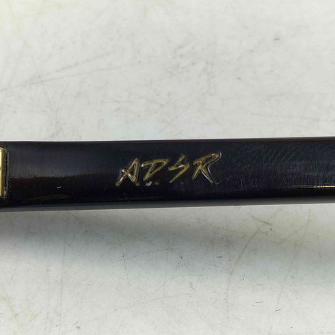 エーディーエスアール A.D.S.R. EDDIE 01 HADE MADE エディ シャイニーブラック シルバー サングラス メンズ