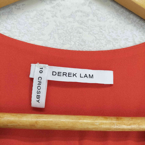 デレクラム DEREK LAM 2連ボタンノースリーブシャツワンピース レディース JPN:4