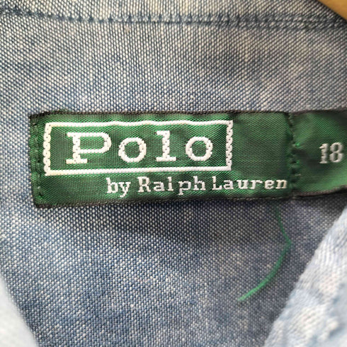 ポロバイラルフローレン Polo by RALPH LAUREN ポニー刺しゅう 半袖シャツ メンズ 18