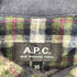 アーペーセー A.P.C. ウール L/S チェックシャツ メンズ import:XS
