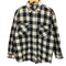 TRANS POSITION ブロックチェック フラップポケット フランネル L/S ネル シャツ メンズ import:L