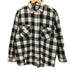 TRANS POSITION ブロックチェック フラップポケット フランネル L/S ネル シャツ メンズ import:L