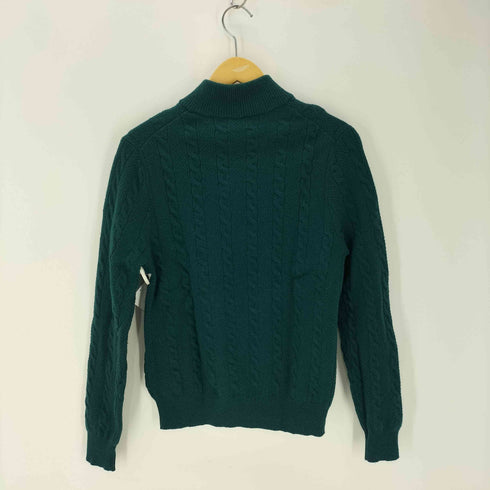 ブルックスブラザーズ 346 BROOKS BROTHERS ハーフジップ ウール混 ニット レディース JPN:S