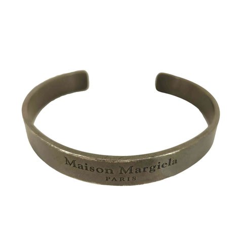 メゾンマルジェラ Maison Margiela LOGO CUFF BRACELET SV925 メンズ