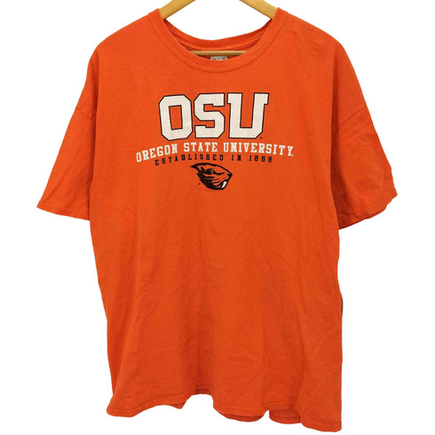 GILDAN ボディ OSU カレッジ プリント S/S Tシャツ ビッグサイズ メンズ 2XL