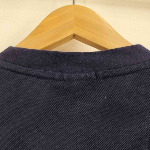 ラコステ LACOSTE ロゴパッチ 鹿の子 クルーネックTシャツ メンズ S