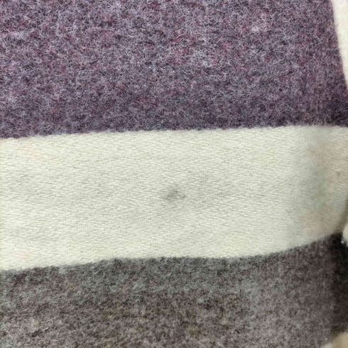 ウールリッチ WOOLRICH WOMAN 70-80S USA製 ブランケット プルオーバージャケット レディース import:M