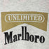 マルボロ Marlboro UNLIMITED ロゴプリント トカゲ刺繍 クルーネック スウェット メンズ import:L