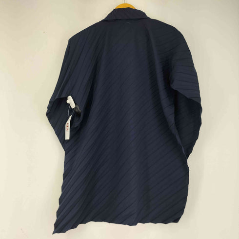 イッセイミヤケミー ISSEY MIYAKE me ANGLE PLEATS SHIRT レディース