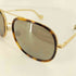 モンクレール MONCLER METAL SUNGLASSES アビエーター ハバナカラー メンズ 61□20