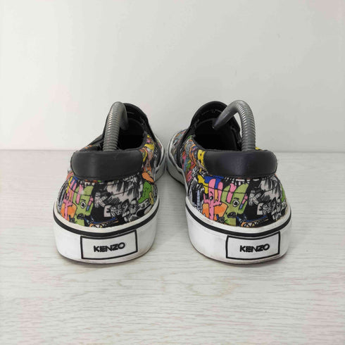 ケンゾー KENZO 総柄スリッポン メンズ EUR:41