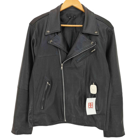 本革 ライダースジャケット メンズ JPN:L