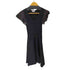 レッドヴァレンティノ RED VALENTINO ハート柄フリルスリーブS/Sニットワンピース レディース import:XS