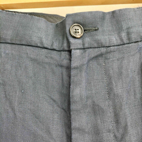 ブルックスブラザーズ 346 BROOKS BROTHERS 90-00s 2タック センタープレスリネンスラックス メンズ W36 L30