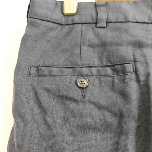 ブルックスブラザーズ 346 BROOKS BROTHERS 90-00s 2タック センタープレスリネンスラックス メンズ W36 L30