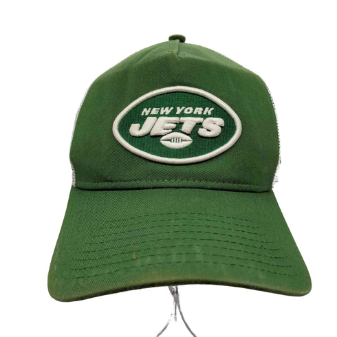ニューエラ NEW ERA NEW YORK JETS オーバル ロゴ 刺繍 メッシュ 6パネル キャップ メンズ