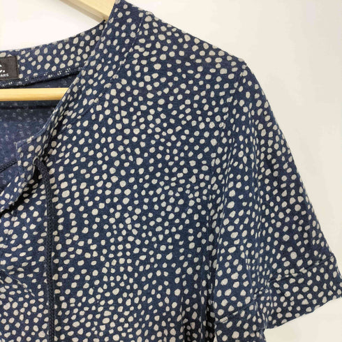 アーペーセー A.P.C. コットンリネン ドットワンピース レディース import:S