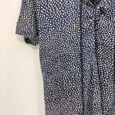 アーペーセー A.P.C. コットンリネン ドットワンピース レディース import:S