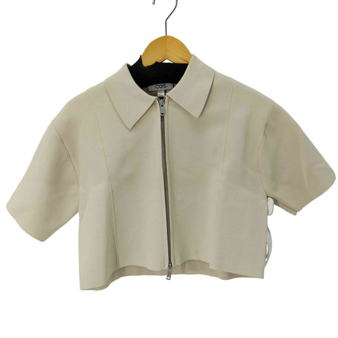 コス COS S/S ダブルジップカラーシャツ レディース import:S