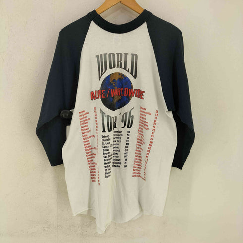 ソフェシャツ SOFFE SHIRTS 90S USA製 96年TOUR バンドラグランTEE メンズ import:L