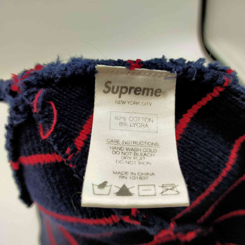 シュプリーム Supreme Striped Beanie メンズ