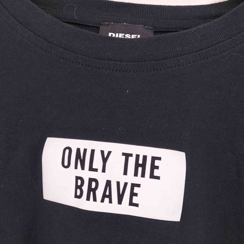 ディーゼル DIESEL ONLY THE BRAVE レイヤードデザインL/S TEE メンズ